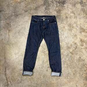 Raw Italian Selvedge Denim Indigo Jeans Scotch and Soda